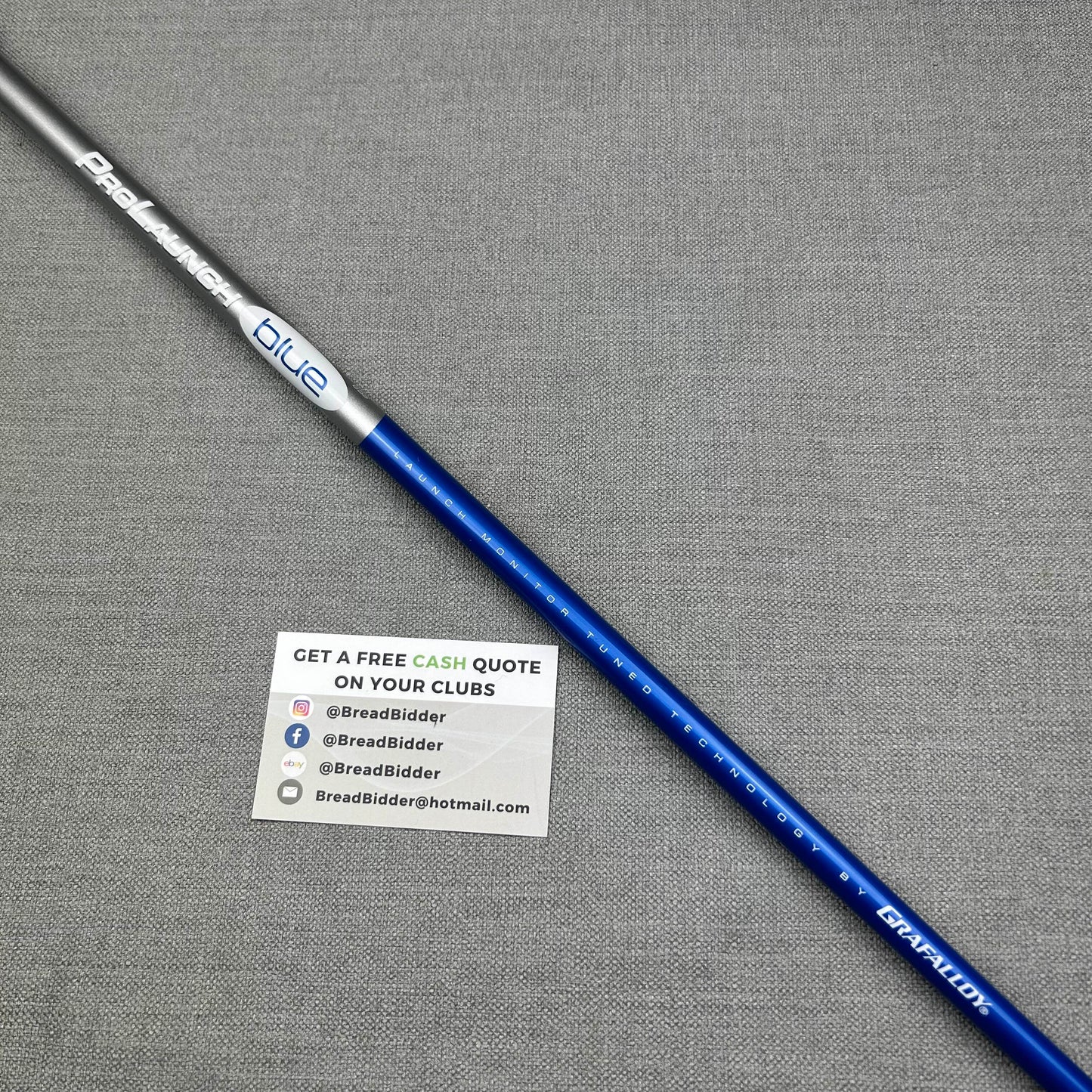 Taylormade Driver Shaft - Graffaloy Pro Launch Blue / Stiff Flex