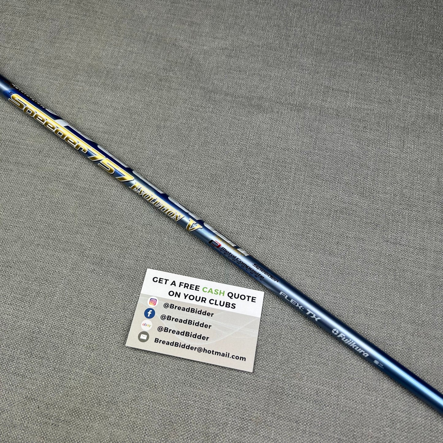 Fujikura Speeder 757 Evolution V Fairway Shaft - Tour X Flex