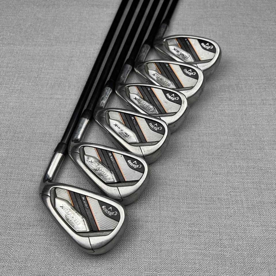 Callaway Mavrik Max Women’s Irons - Ladies Lightweight Graphite Flex / 5-PW