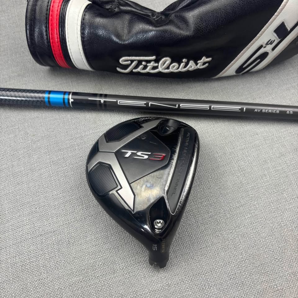 Titleist TS3 Fairway 3 Wood - Regular Flex / 15 Degree