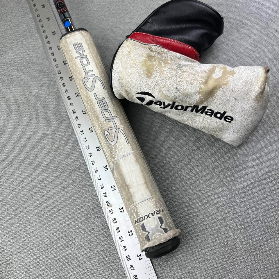 Taylormade Ghost Monte Carlo Tour Black Putter - 34 Inches / SuperStroke