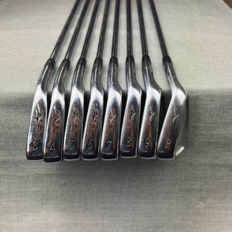 Mizuno MP57 Cut Muscle Forged Irons - Stiff Flex / 3-PW