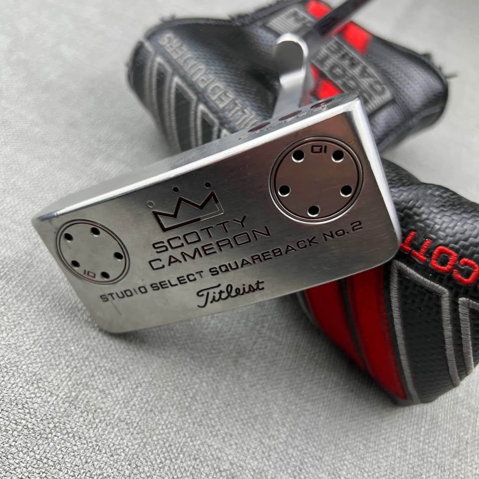 Scotty Cameron Studio Select Squareback 2 Putter - 34.5 Inches / SuperStroke