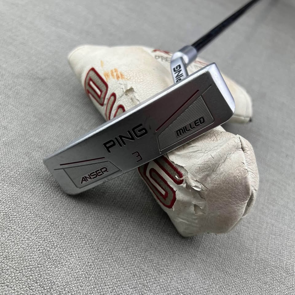 Ping Anser Milled 3 Putter - 35 Inches / Golf Pride Tour SNSR