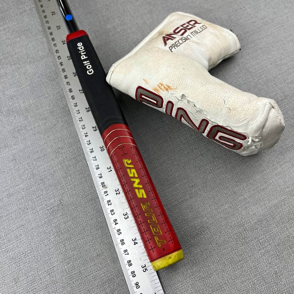 Ping Anser Milled 3 Putter - 35 Inches / Golf Pride Tour SNSR