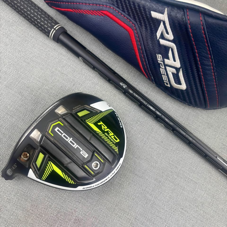 Cobra RAD Speed Fairway 3 Wood - LEFT HANDED / Senior Flex / 14.5 Degree