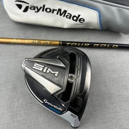 Taylormade Sim Driver - 9 Degrees - Stiff Flex