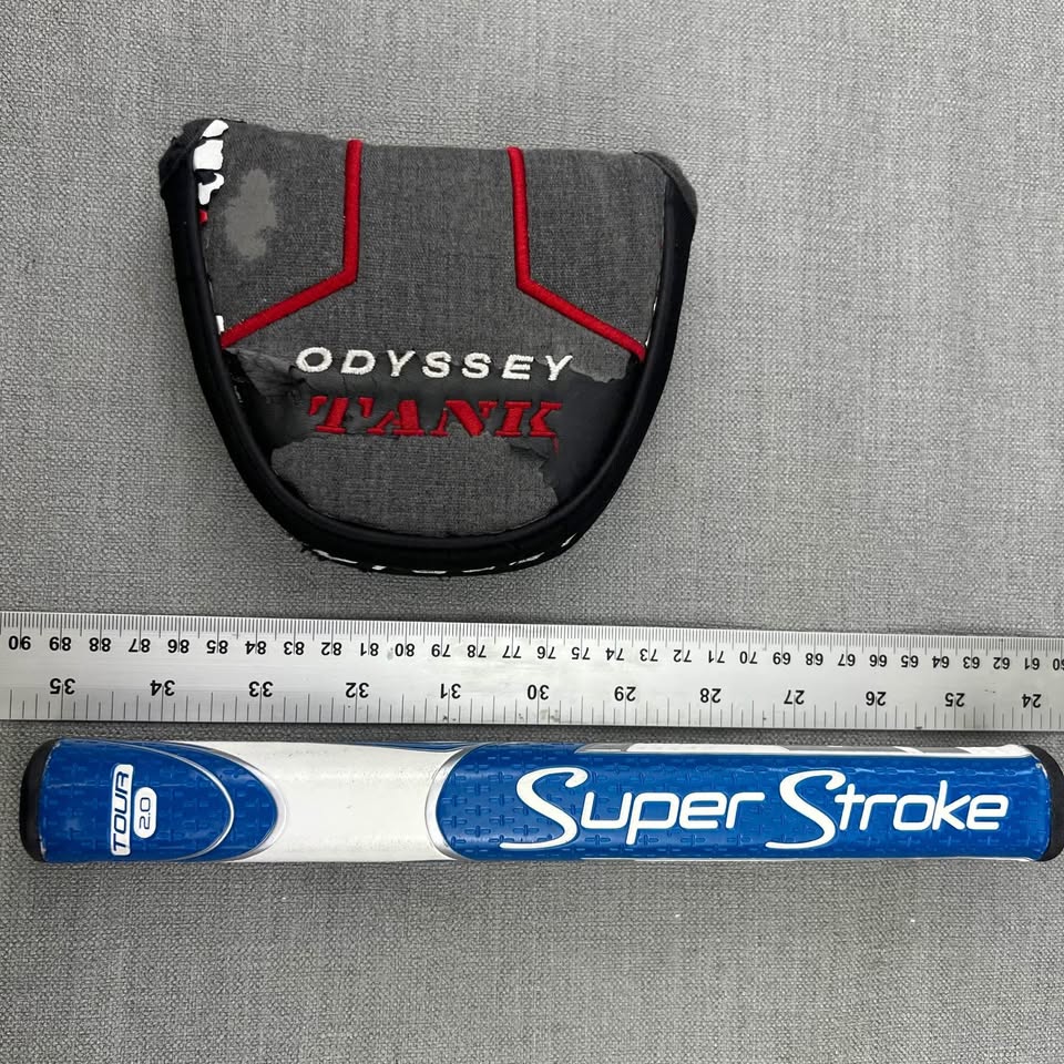 Odyssey Tank 7 Putter - 35 Inches / SuperStroke Tour