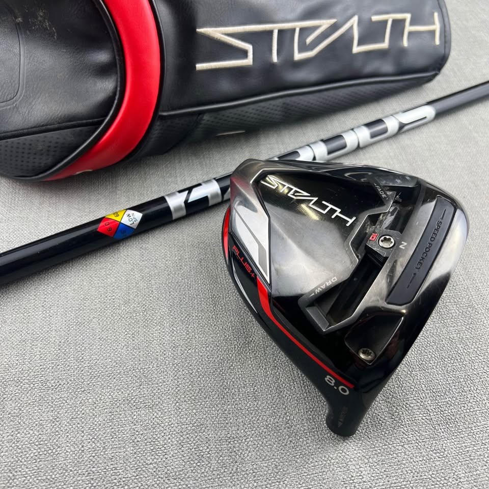 Taylormade Stealth Plus Driver - Stiff Flex / 8 Degree