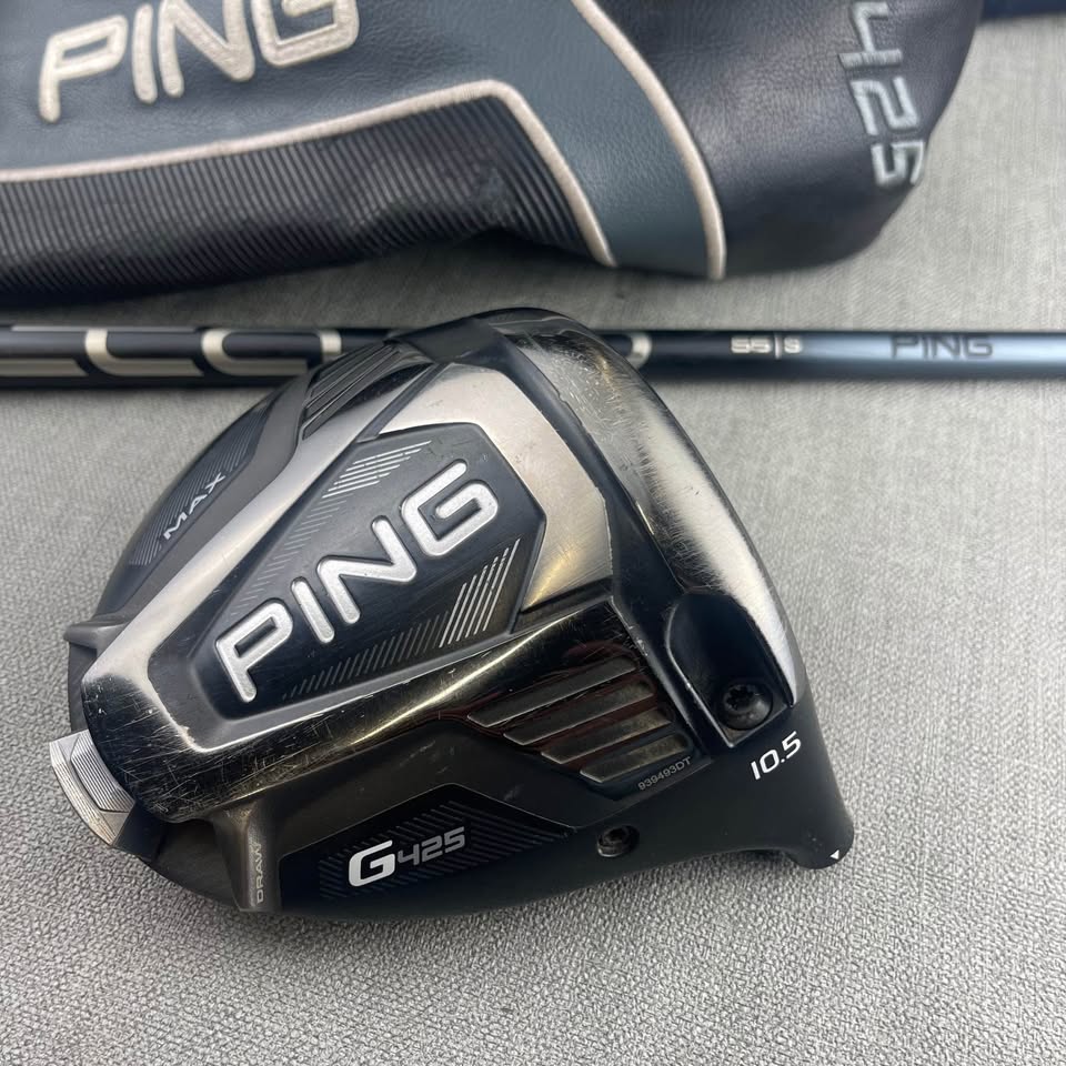 Ping G425 Max Driver - Stiff Flex (other flex available)/ 10.5 Degree