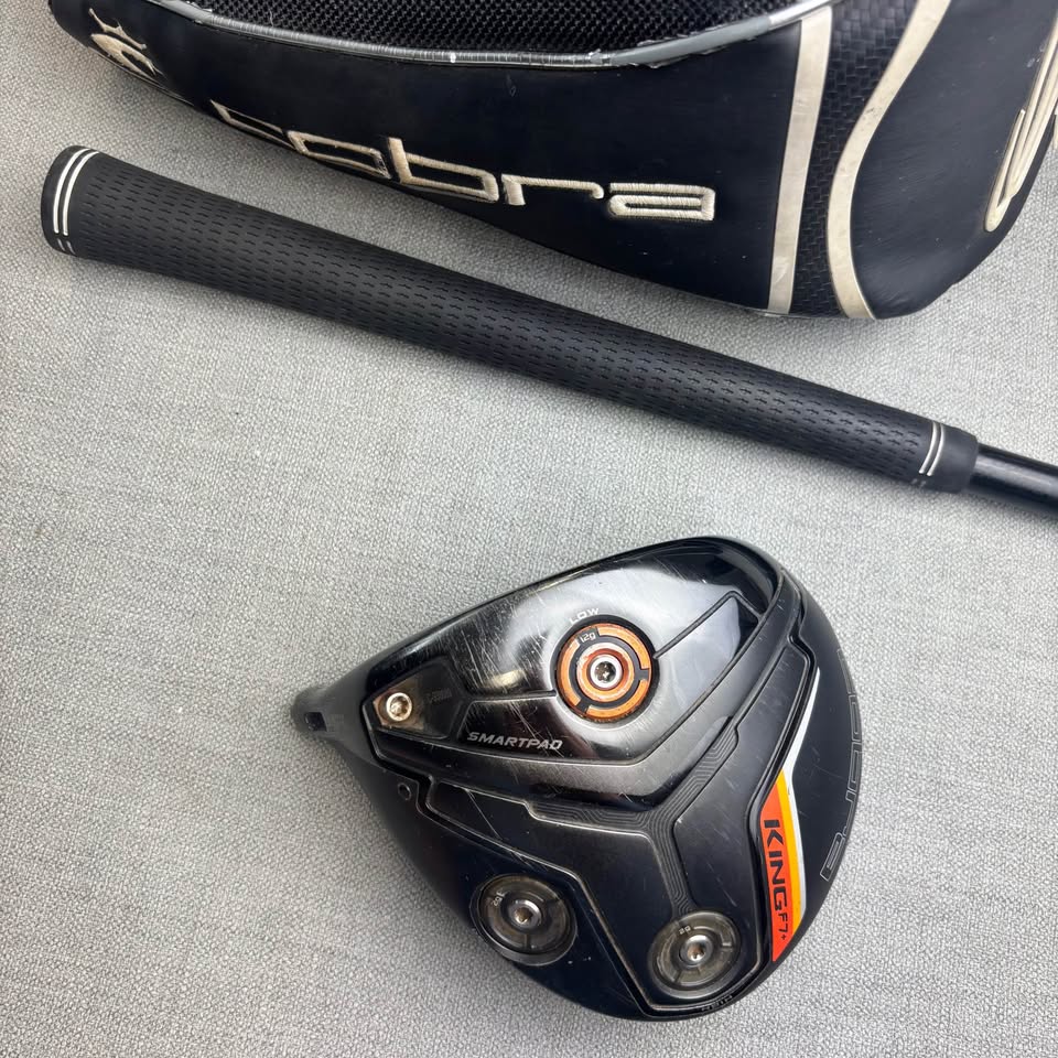 Cobra King F7+ LEFT HANDED Driver - 9.5 Degree / Stiff Flex