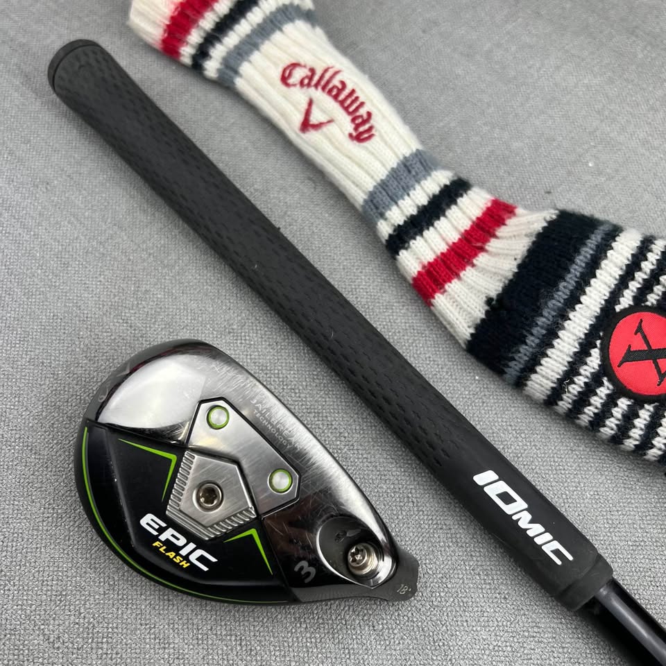 Callaway Epic Flash 3 Hybrid - Stiff Flex / 18 Degree Adjustable