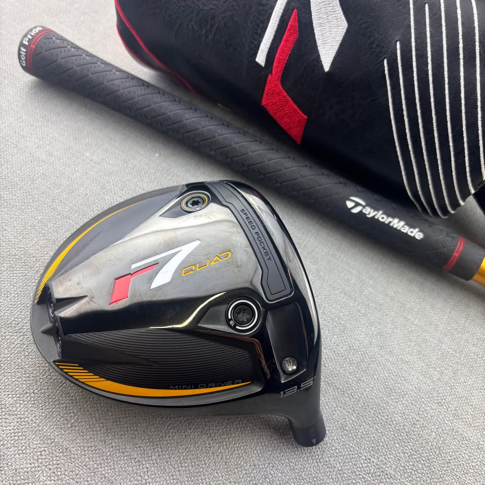 Taylormade R7 Quad Mini Driver - 13.5 Degrees / Stiff Flex