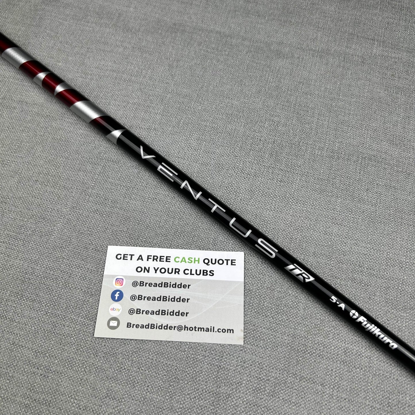 Fujikura Ventus TR Red Driver Shaft - Senior Flex