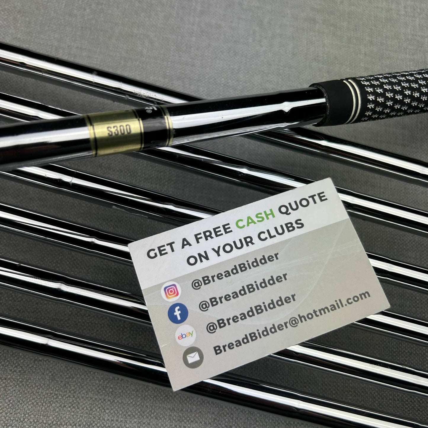 Nike VR Forged TW Edition Blades - Stiff Flex S300 / 4-PW