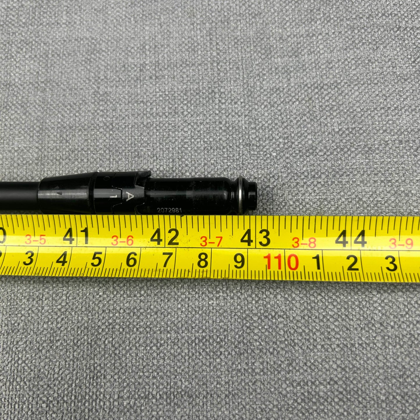 Fujikura Motore Driver Shaft - Extra Stiff / 1 Inch Shorter