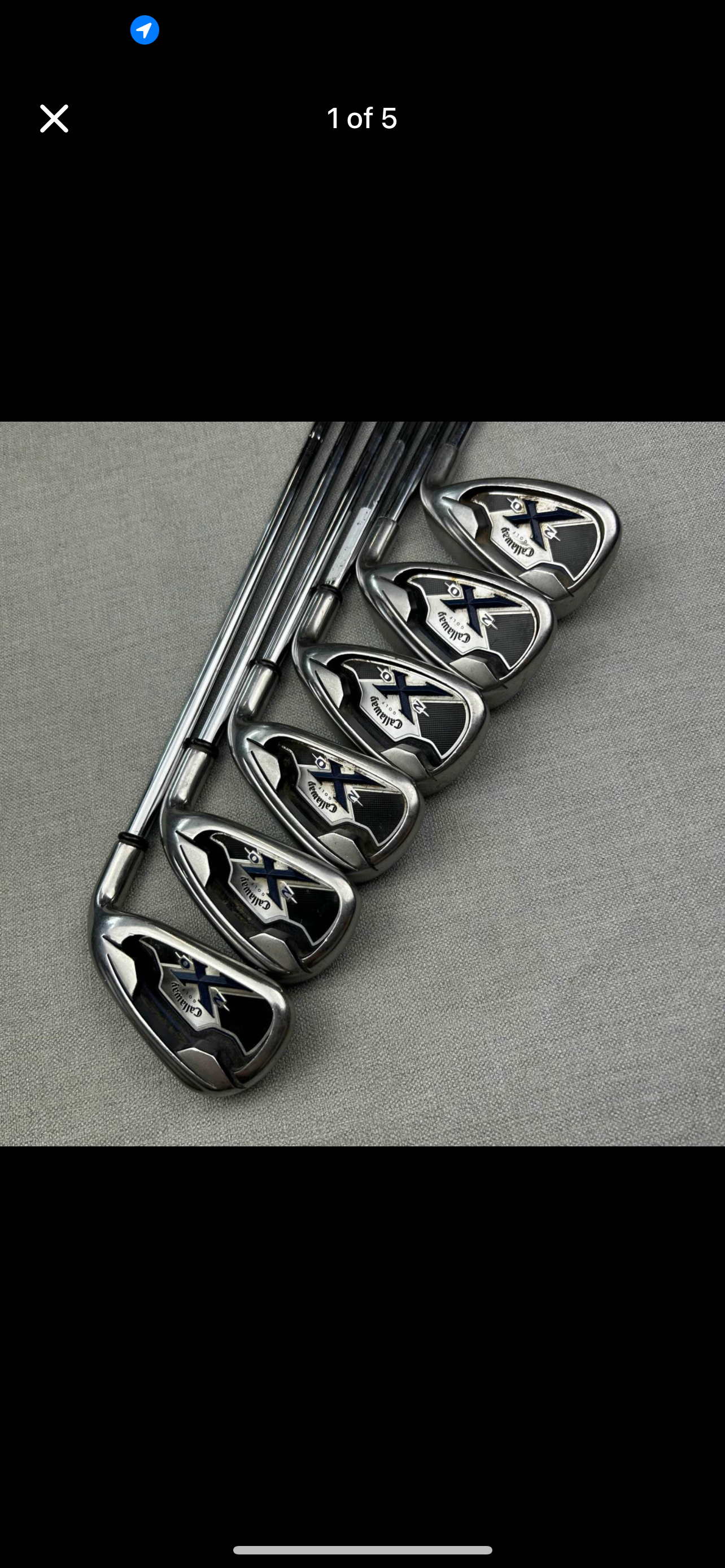 Callaway X20 Irons - Regular Flex / 5-SW