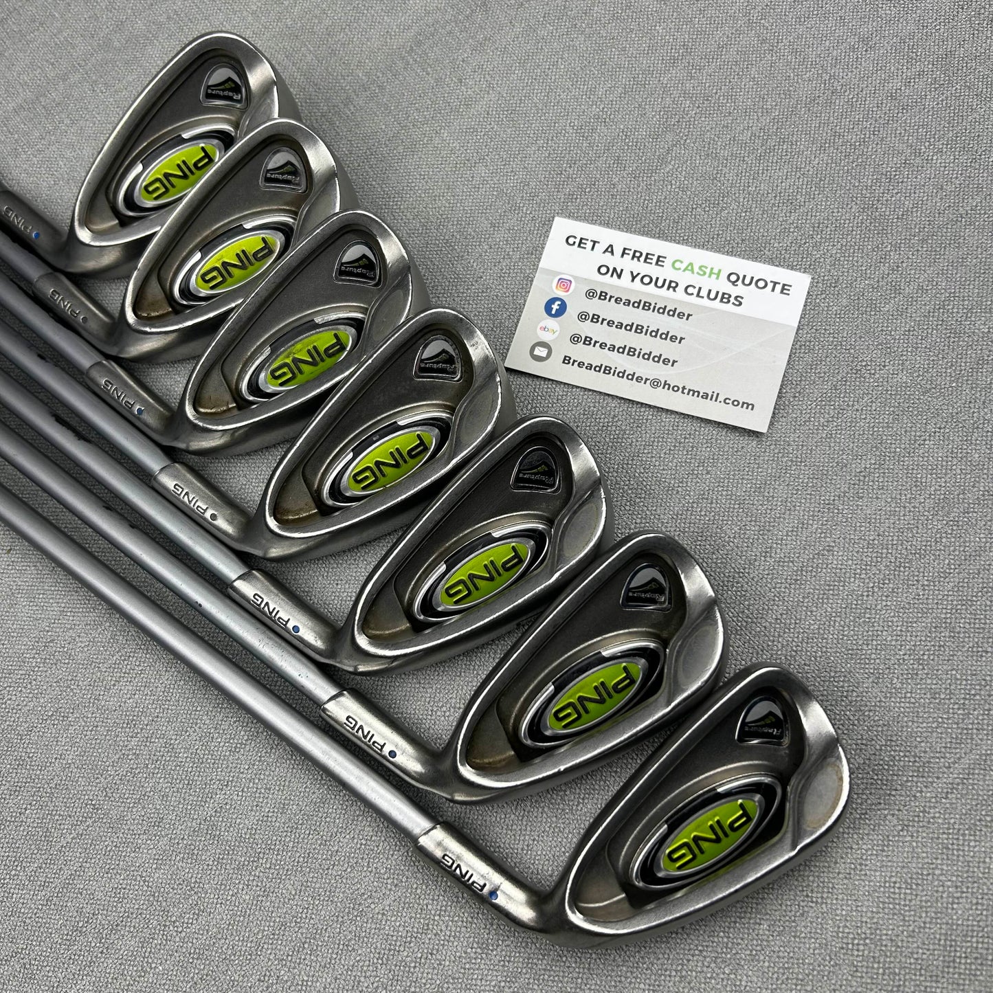 Ping Rapture Irons - Graphite Regular Flex / 5-SW