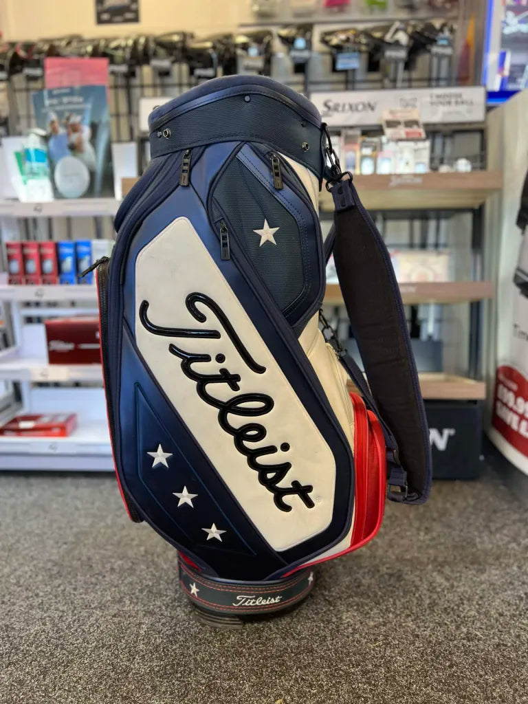 Titleist US Open Special Edition Premium Leather Cart Bag