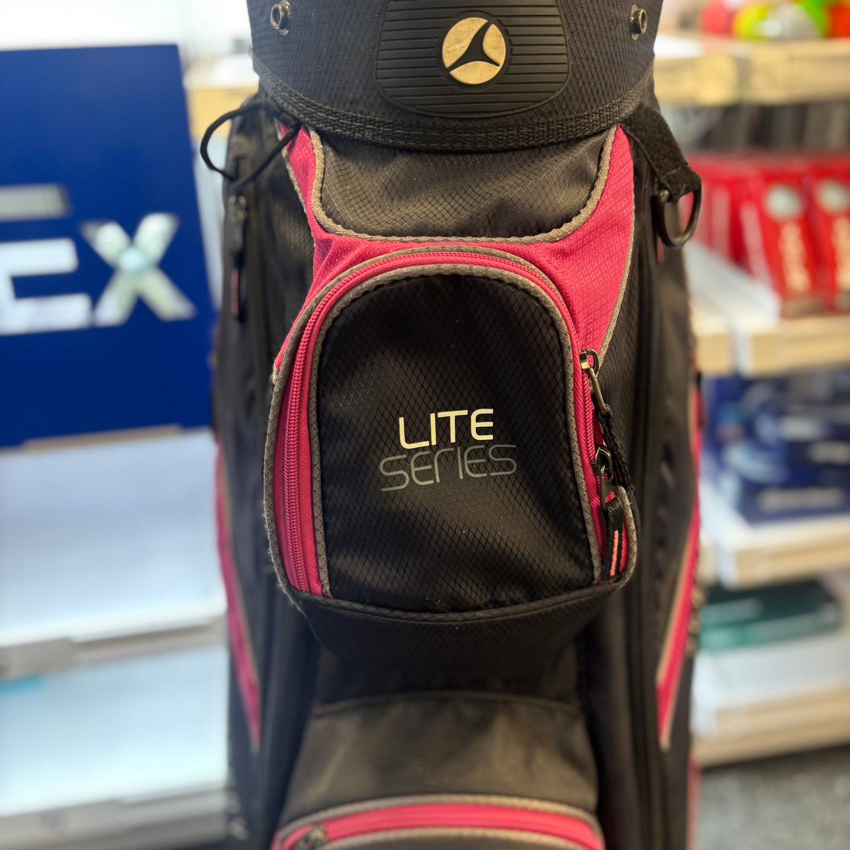 Motocaddy Lite Series Cart Bag - Blk/Pink