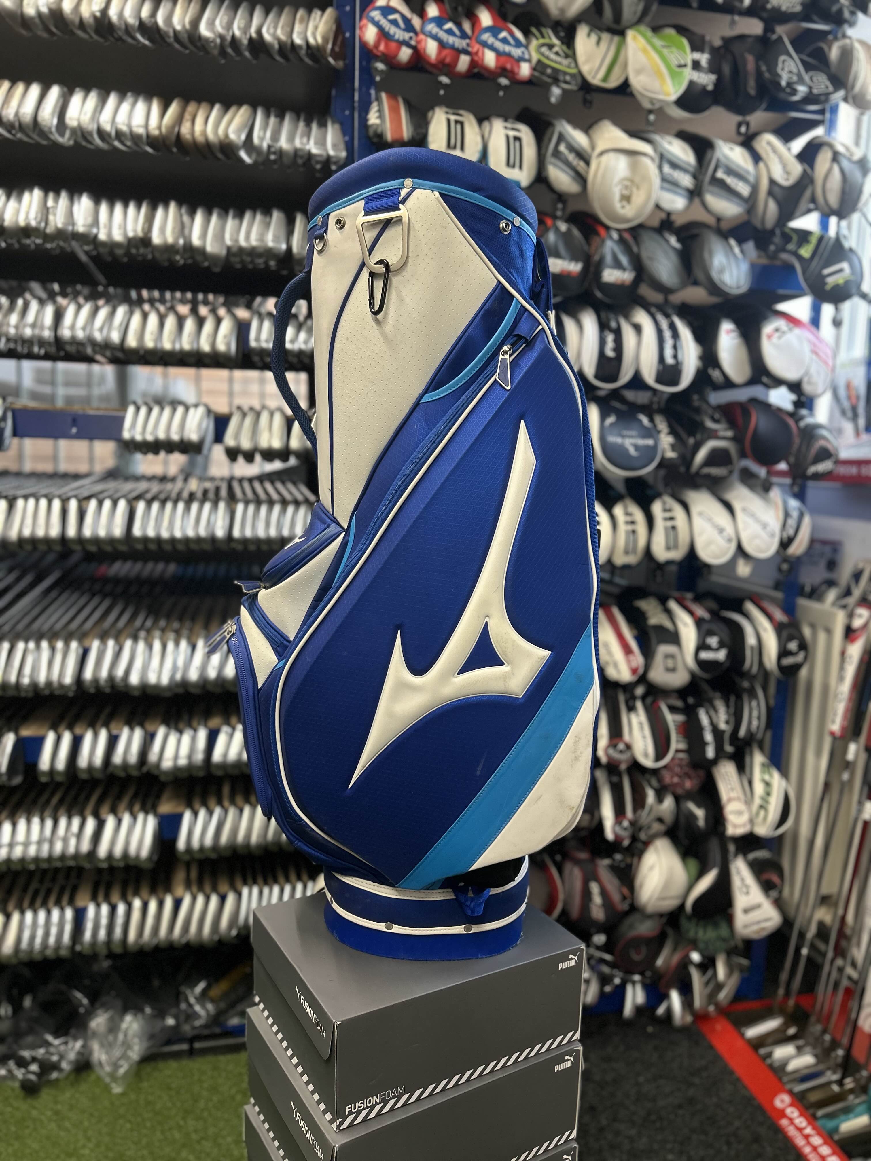 【yoon】 Mizuno Tour Stand Bag - All Zips Working & Rainhood – GolfEx