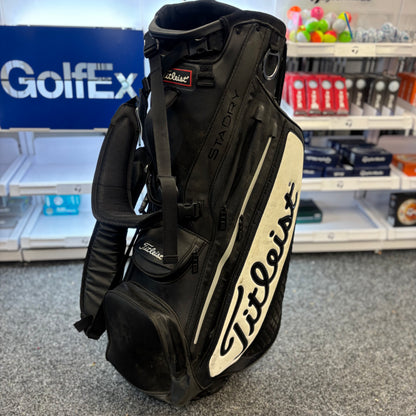 Titleist StaDry Hybrid Carry Bag - Wht/Blk/Red