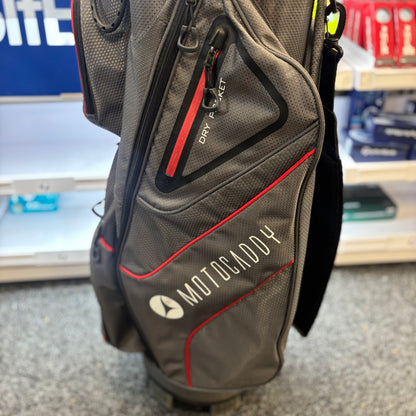 Motocaddy Club Series Cart Bag - Grey/Red