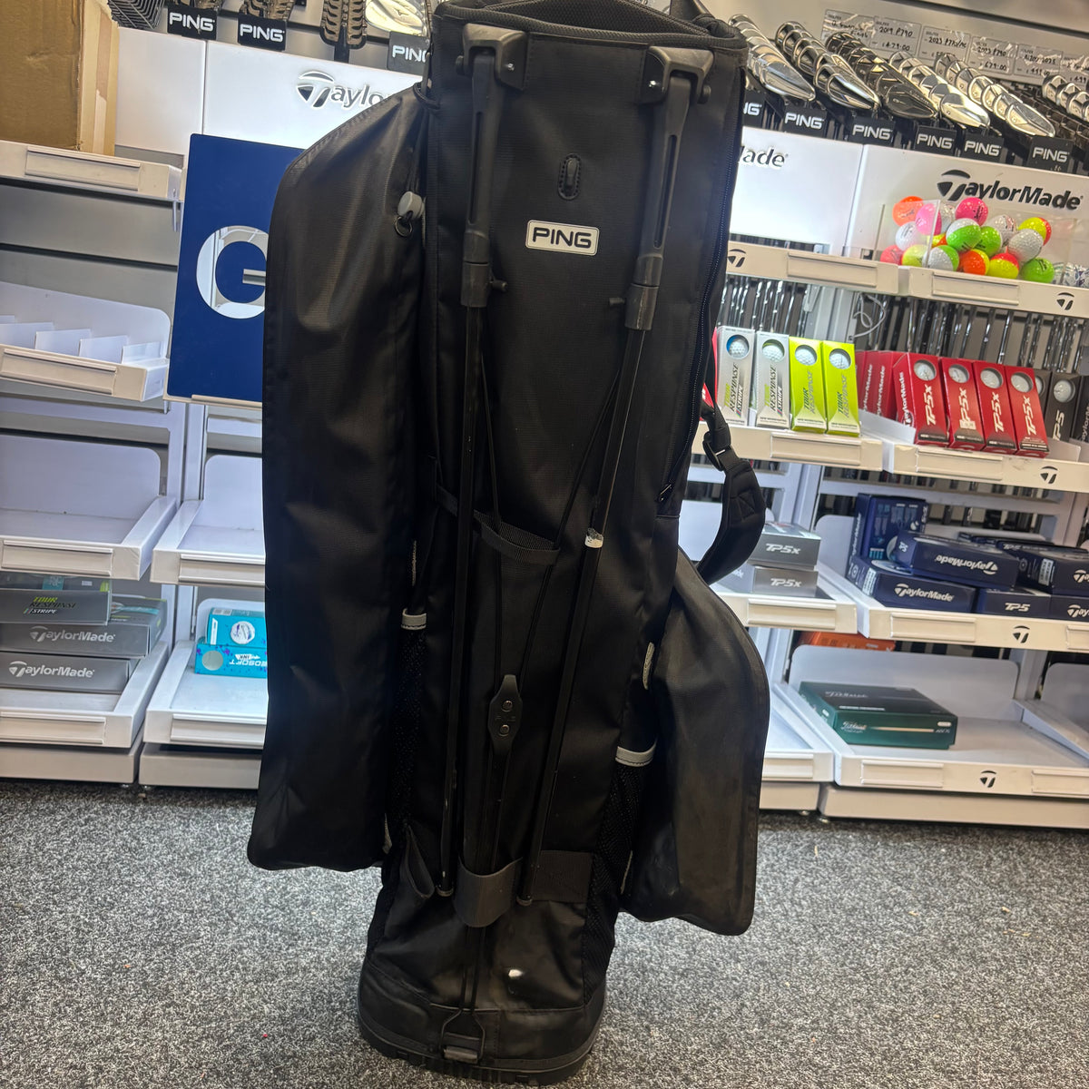 Ping Hoofer Monsoon Carry Bag - Blk/Grey