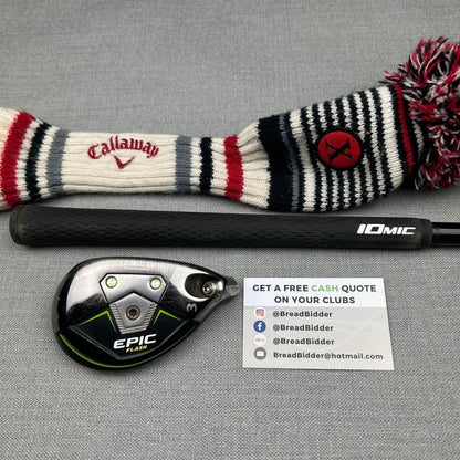 Callaway Epic Flash 3 Hybrid - 18 Degree / Stiff Flex
