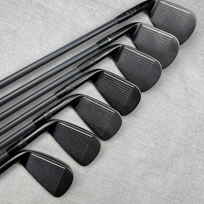 PXG 0317 T 3X Forged Black Irons - Stiff Flex Upgrade / 4-PW