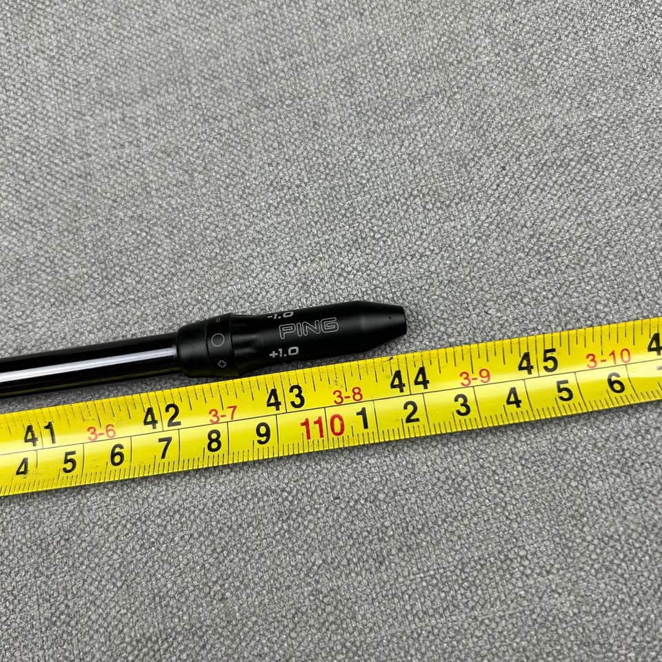 Ping Tour Limited Edition Black Shaft - X Flex 65g / PING G440 Adapter