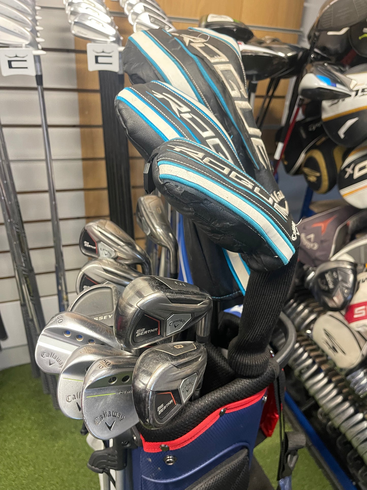 Callaway Complete Set - Driver Fairway Hybrid Irons Wedges & Putter