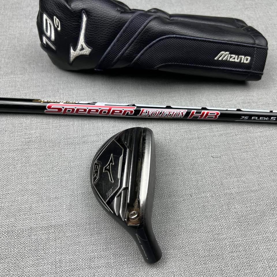 Mizuno CLK Hybrid - Stiff Flex / 19 Degree / Golf Pride Teams MCC
