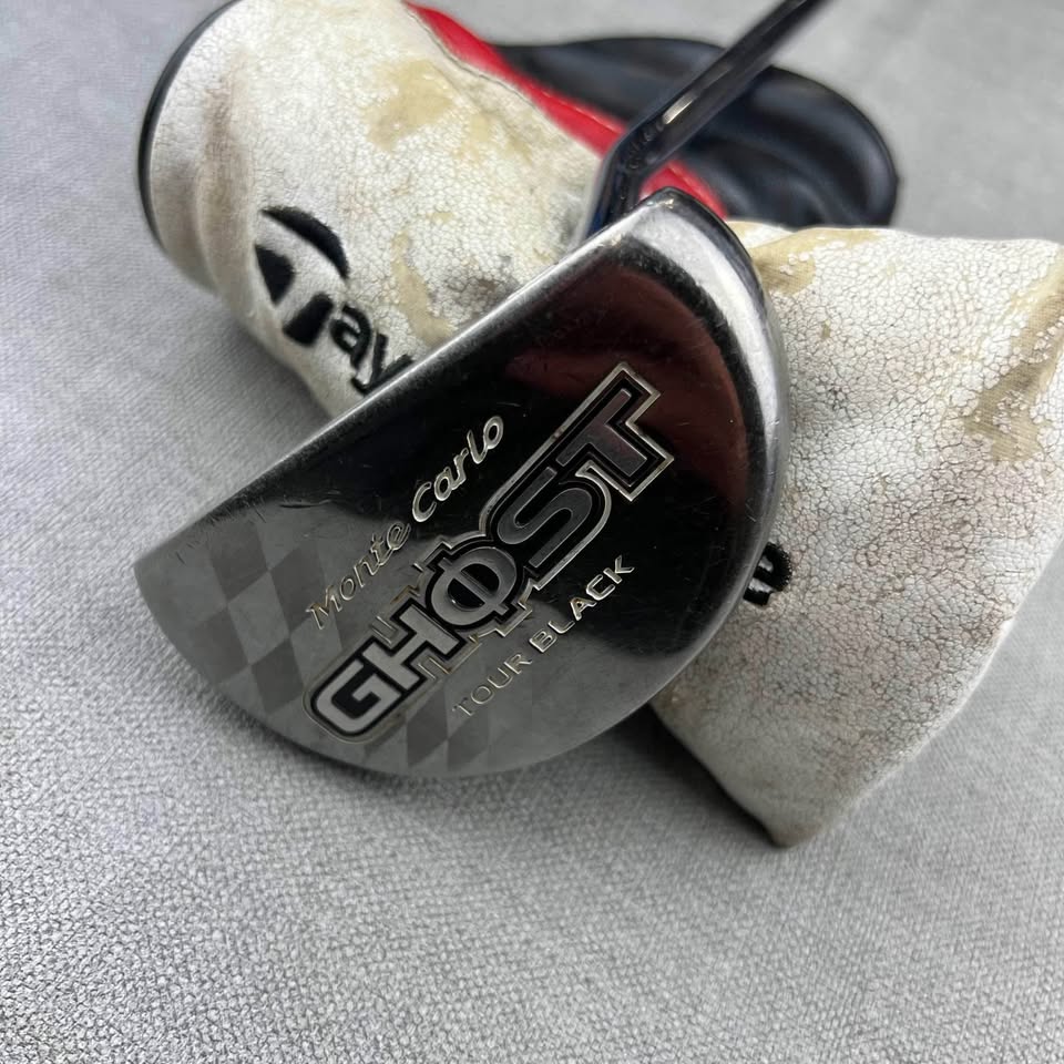 Taylormade Ghost Monte Carlo Tour Black Putter - 34 Inches / SuperStroke