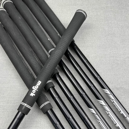 Cobra King Forged TEC Black Irons - Stiff Flex Black Shafts / 4-PW