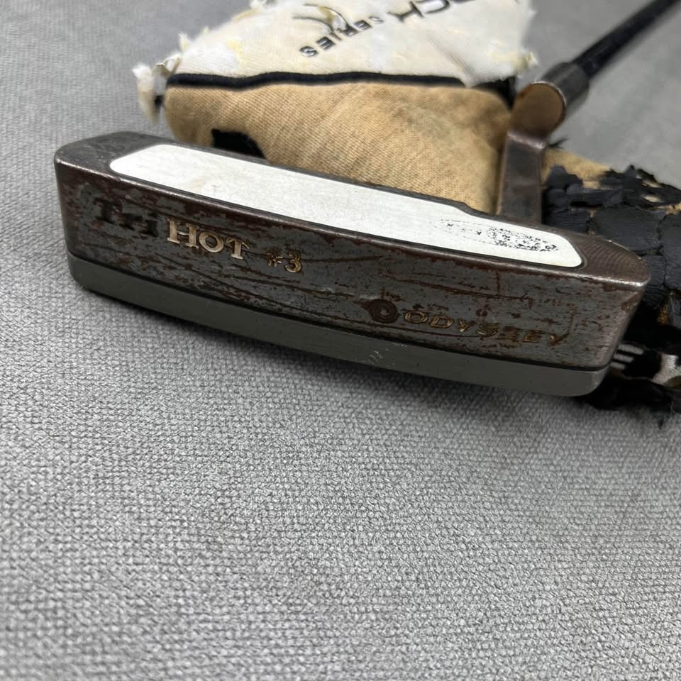 Odyssey Tri Hot 3 Raw Finish - 34 Inches / Great Quality Putter For A Refurb