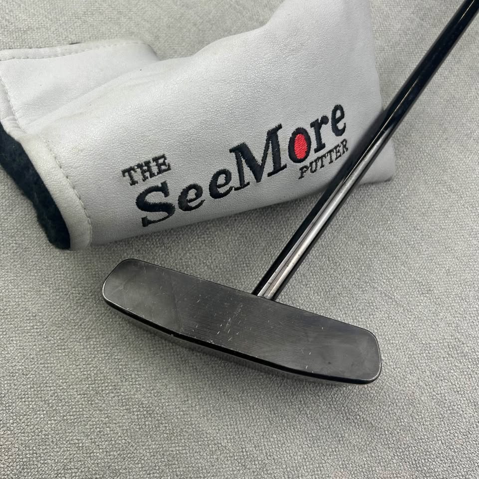 SeeMore Nashville Studio Series ONE Putter - Flat Cat Grip / 34 Inches (Rare Model)