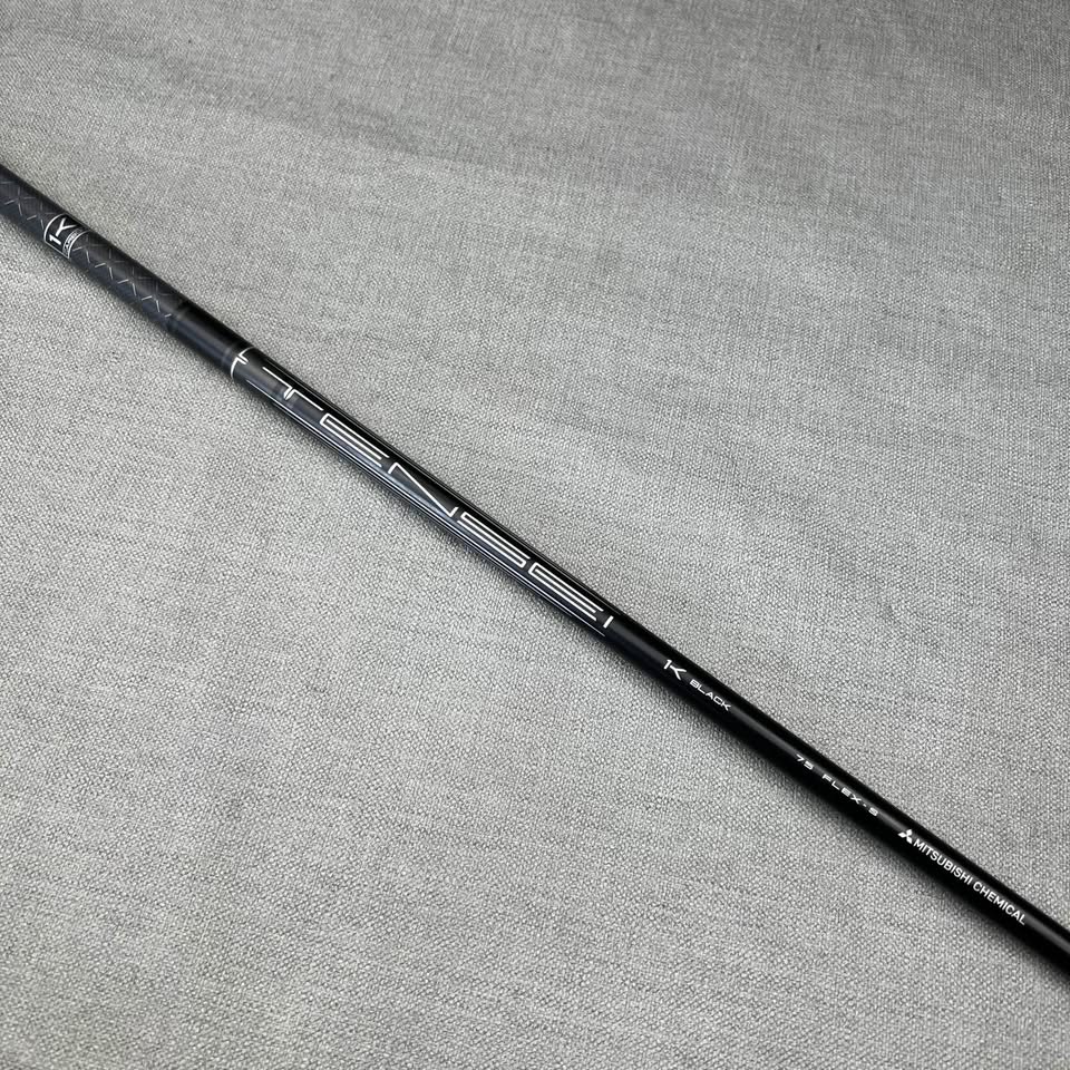 Mitsubishi Tensei Black 1K Black Fairway Shaft - Stiff Flex 75g / Titleist Adapter (can change)