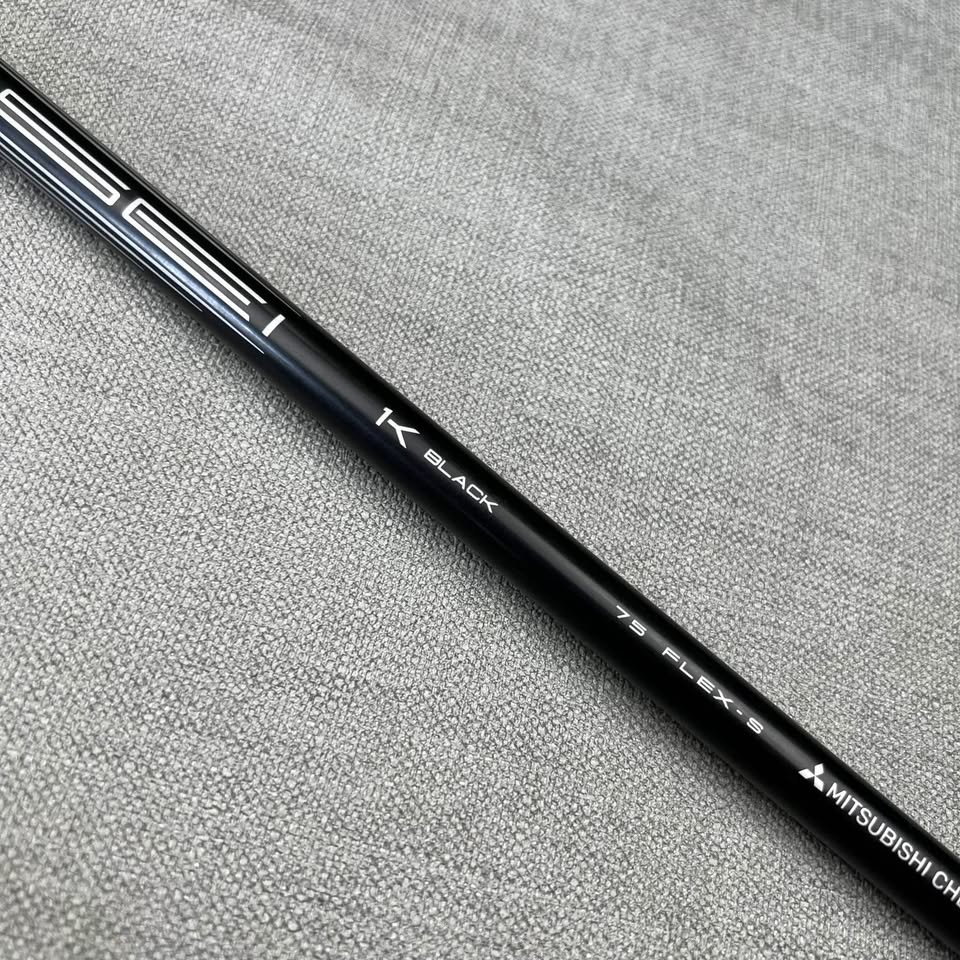 Mitsubishi Tensei Black 1K Black Fairway Shaft - Stiff Flex 75g / Titleist Adapter (can change)