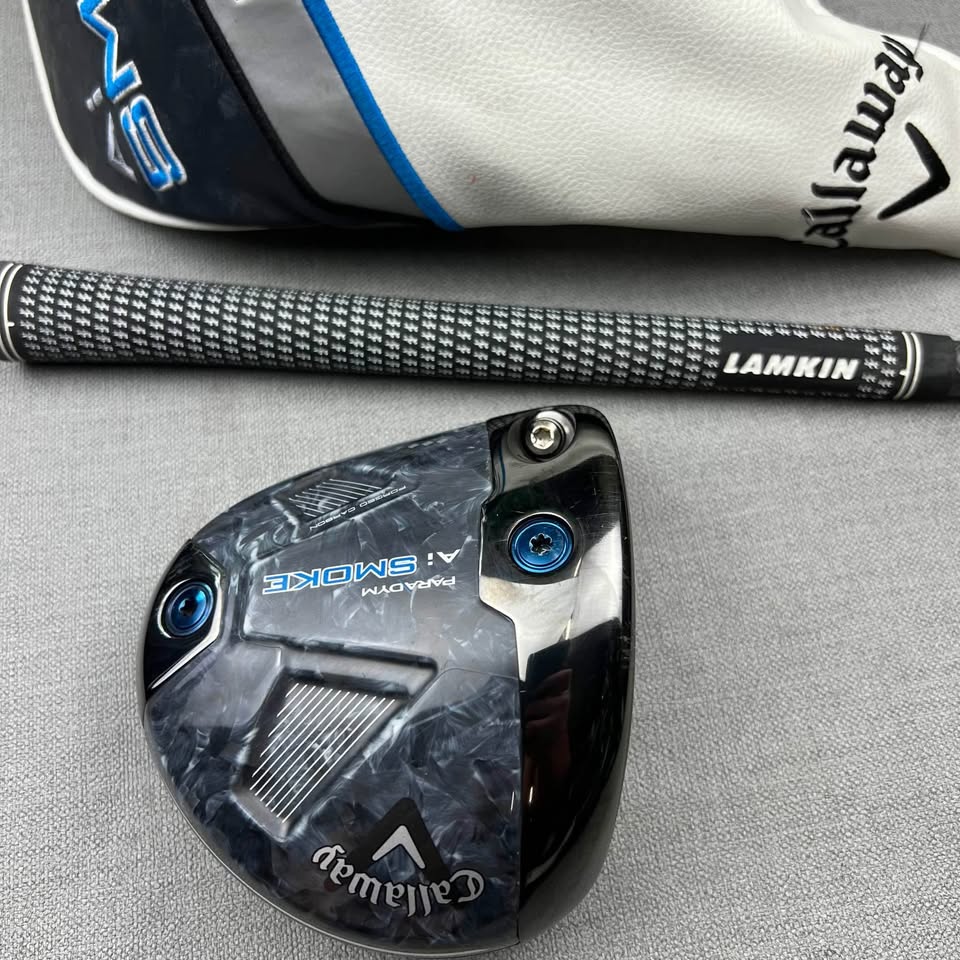 Callaway Paradym Ai Smoke TD Driver - Stiff Flex / 9 Degree / Left Hand