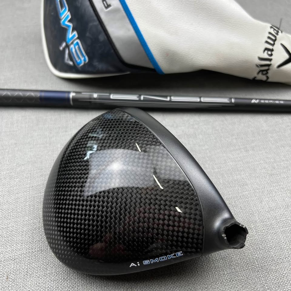 Callaway Paradym Ai Smoke TD Driver - Stiff Flex / 9 Degree / Left Hand