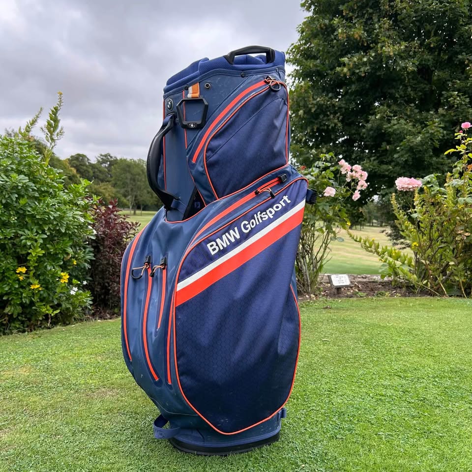 Aquatech BMW Golf Sport Waterproof Cart Bag - All Zips Working