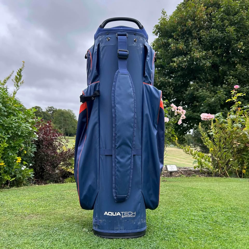 Aquatech BMW Golf Sport Waterproof Cart Bag - All Zips Working
