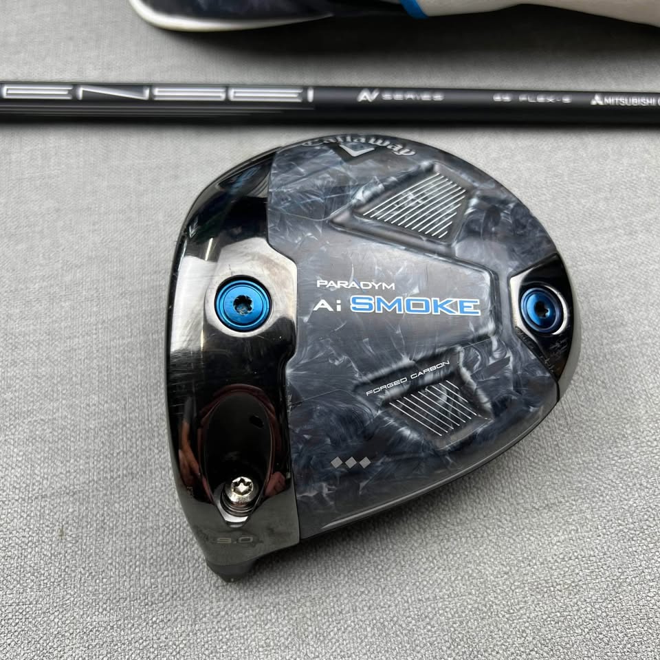 Callaway Paradym Ai Smoke TD Driver - Stiff Flex / 9 Degree / Left Hand