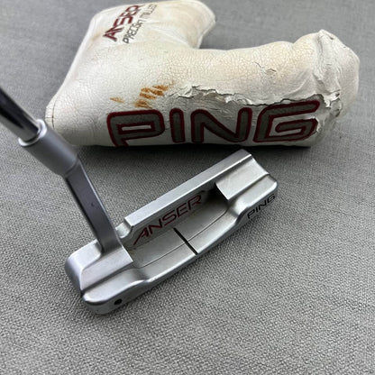 Ping Anser Milled 3 Putter - 35 Inches / Golf Pride Tour SNSR