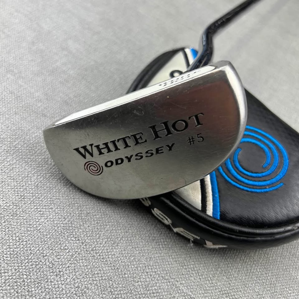 Odyssey White Hot 5 Putter - 30 Inches / Newer Odyssey Grip & HC