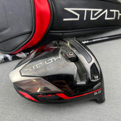 Taylormade Stealth Plus Driver - Stiff Flex / 8 Degree