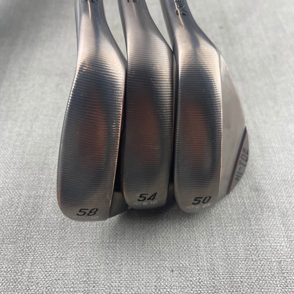 Taylormade Hi Toe 4 Wedges - *Used Inside ONCE* Wedge Flex Tour Issue / 50 54 58 Degree