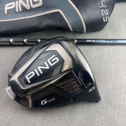 Ping G425 Max Driver - Stiff Flex (other flex available)/ 10.5 Degree