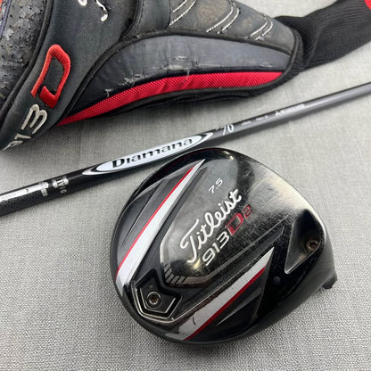 Titleist 913D2 Driver - Stiff Flex / 7.5 Degree Adjustable (Rare Loft)